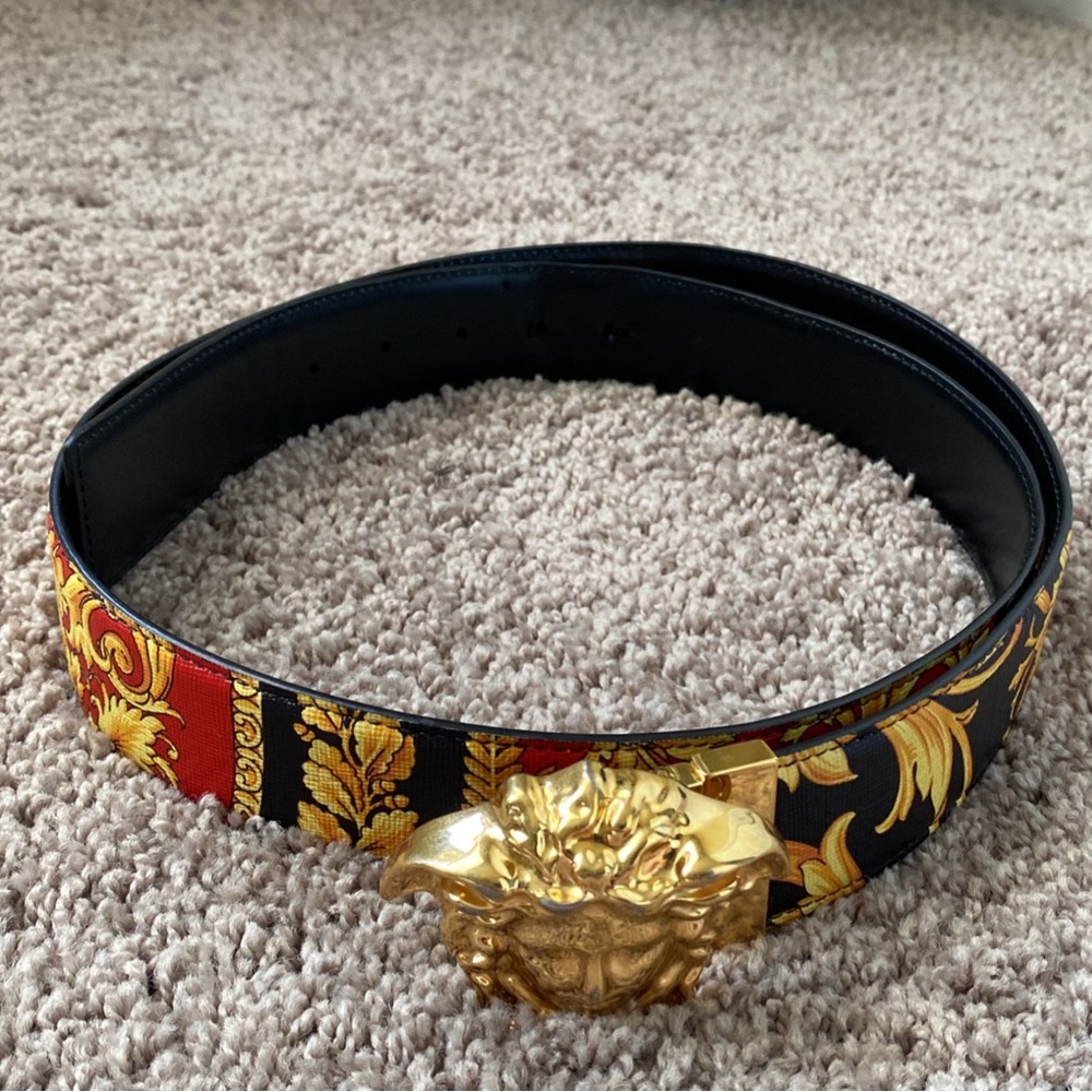 Men’s authentic Versace Belt
